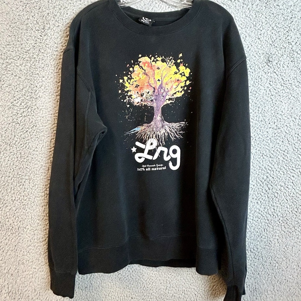 LRG Lifted Research Group Sweatshirt Mens L Crewneck Vintage Great Condition